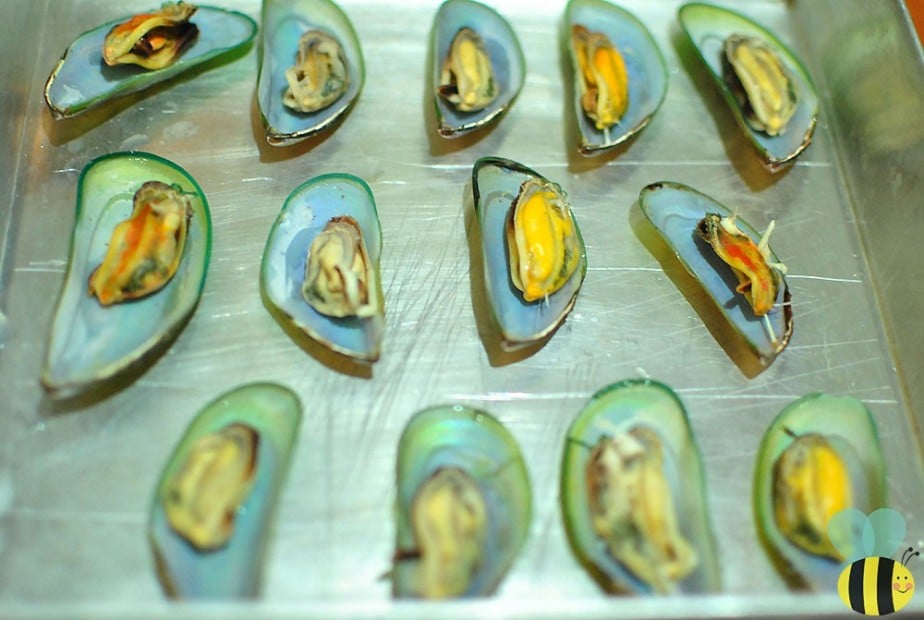 baked tahong