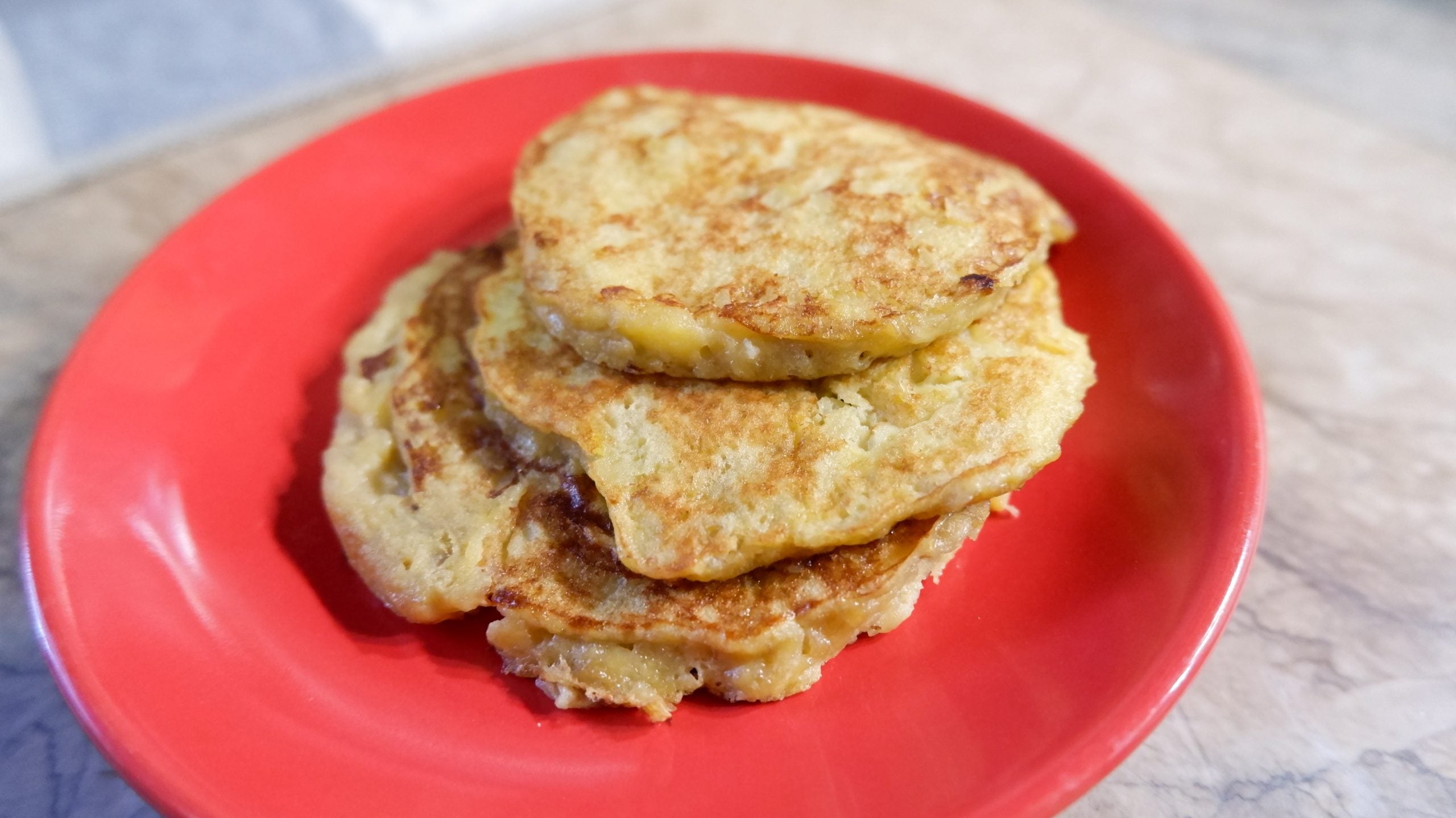 2 ingredient banana pancakes recipe